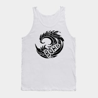 Huge Wave Surfing - Bomb Surfer Tank Top